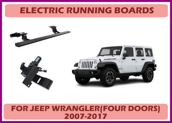 Jeep Wrangler Electric Side Steps Retractable Power Running Board with Shockproof
